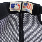 MLB and Large to X-Large labels inside the Giants hat