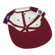 Interior red seam tape and underside of the Cardinals hat