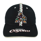 NHL - Phoenix Coyotes Embroidered Strapback Hat 1990s OSFA Vintage Retro Hockey