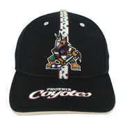NHL - Phoenix Coyotes Embroidered Strapback Hat 1990s OSFA Vintage Retro Hockey