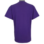 Back view of the purple Tampa Bay Devil Rays 2000 t-shirt showing plain back
