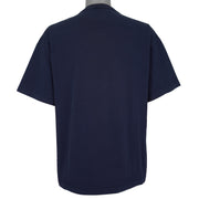 Back view of the navy Houston Astros Baseball t-shirt showing plain back