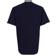 Plain navy back of the Yankees VS Mets Subway World Series T-shirt