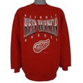 Front view of the red 1994 NHL Detroit Red Wings Logo sweatshirt by Salem