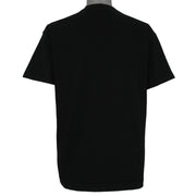 Back view of the black Penn State Rose Bowl t-shirt showing plain back