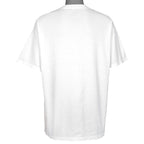 Full back view of the white 2000 Subway Series World Series T-shirt