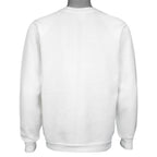 Full back view of the white Montreal Canadiens 1988 logo sweatshirt