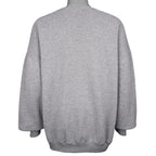 Plain gray back of the Jacksonville Jaguars sweatshirt with ribbed waistband