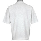 Full back view of the gray San Francisco 49ers player montage T-shirt