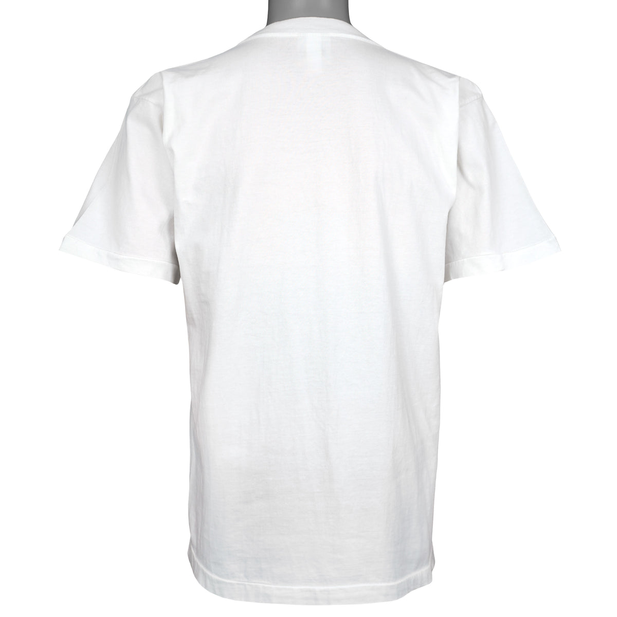 Full back view of the white Georgetown Hoyas basketball mascot T-shirt