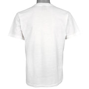 Full back view of the white Cleveland Browns Territory graphic T-shirt