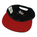 Interior of the Puma cap showing the red underbrim and black crown