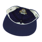 Interior view of the Predators cap with navy underbrim and white inner lining