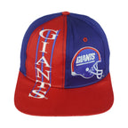 Centered Giants snapback view highlighting the vertical team name and helmet embroidery