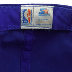 Starter NBA woven label set inside the Detroit Pistons cap