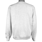 Santee Georgetown Hoyas light-gray crew neck sweatshirt back view