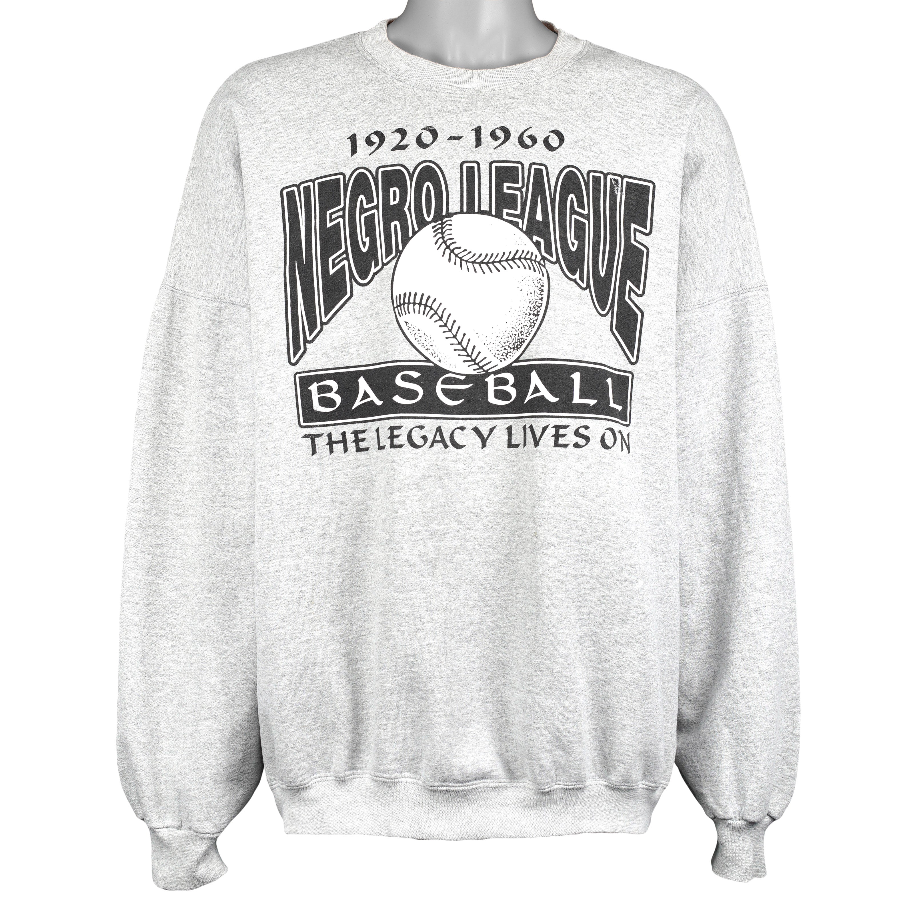 MLB (Hanes) - The Negro Leagues Baseball Sweatshirt 1990s XX-Large Vintage Retro Baseball