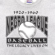 MLB (Hanes) - The Negro Leagues Baseball Sweatshirt 1990s XX-Large Vintage Retro Baseball