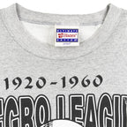 MLB (Hanes) - The Negro Leagues Baseball Sweatshirt 1990s XX-Large Vintage Retro Baseball