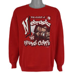 Delta Nebraska 1995 National Champions red sweatshirt front view