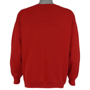 Delta Nebraska 1995 National Champions red sweatshirt back view