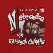 Nebraska 1995 National Champs football graphic detail
