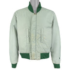 Vintage Starter (MLB) - Oakland Athletics Reversible Jacket 1990s Medium in green and beige