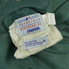 Vintage Starter (MLB) - Oakland Athletics Reversible Jacket 1990s Medium in green and beige