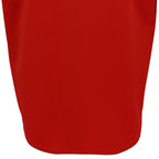 Minor marks near the red jersey lower hem