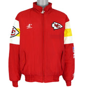 NFL (Logo Athletic) - Kansas City Chiefs Pro-Line Puffer Jacket 1990s Large