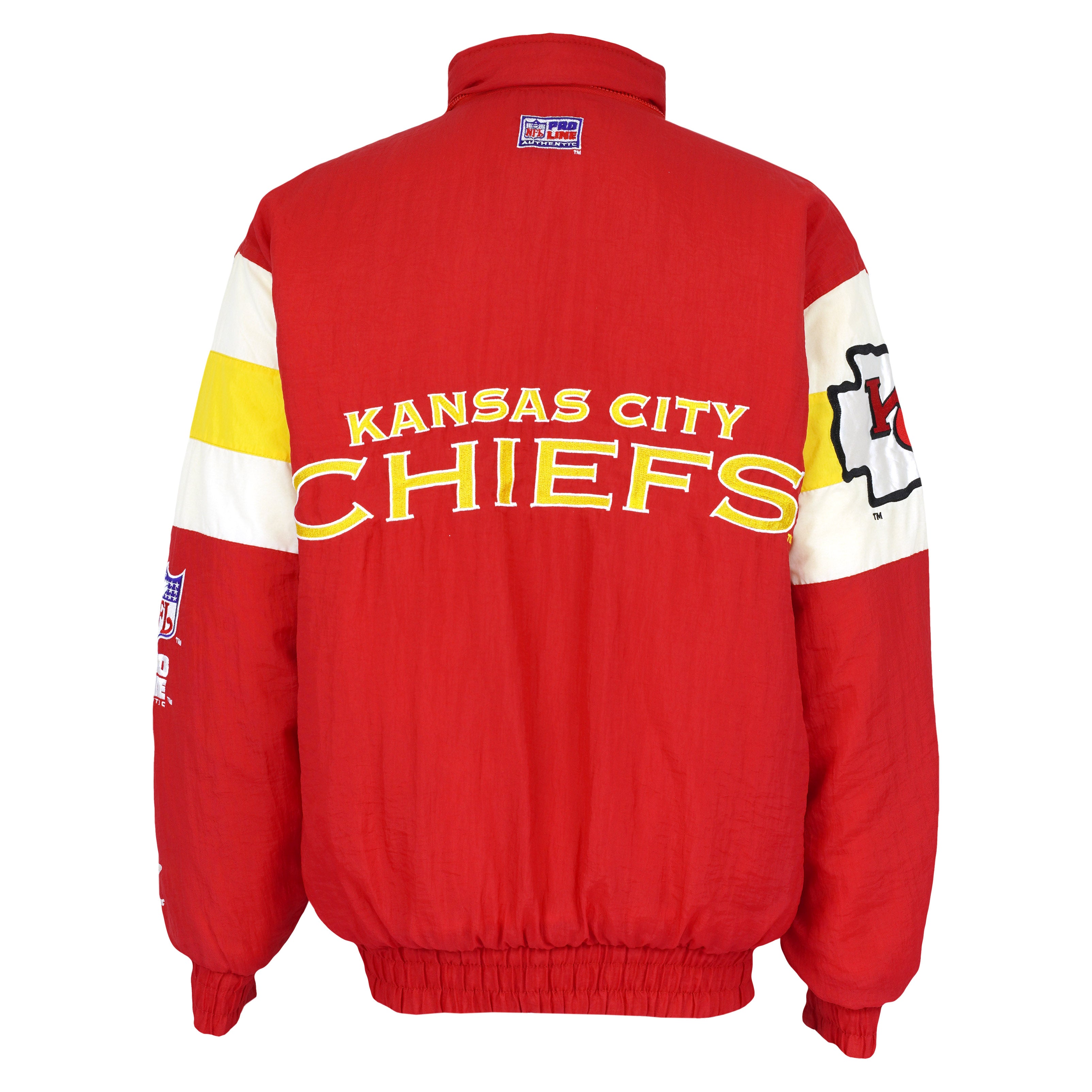 NFL (Logo Athletic) - Kansas City Chiefs Pro-Line Puffer Jacket 1990s Large