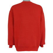 Fruit of the Loom Toronto Blue Jays red sweatshirt back view