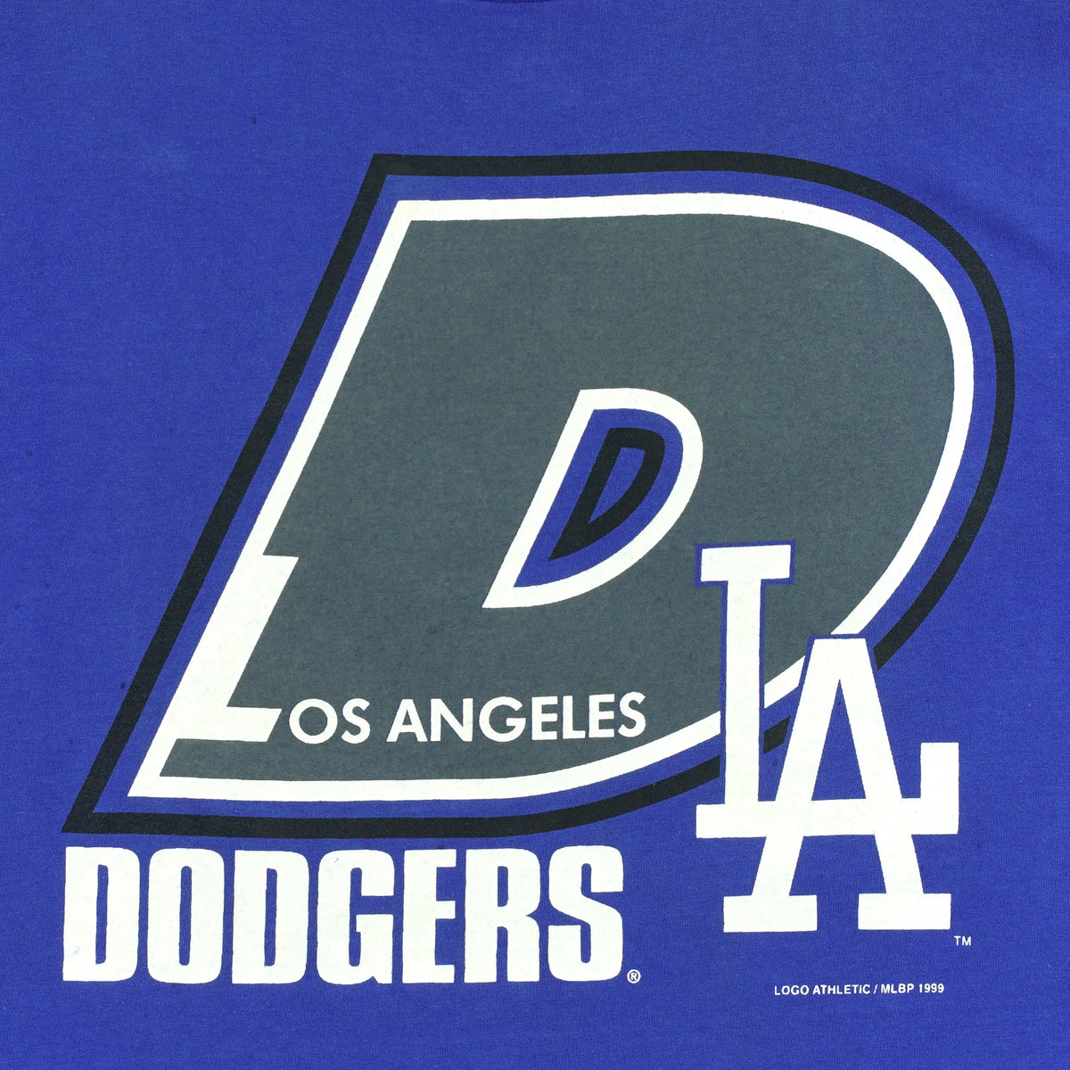 Los Angeles Dodgers Logo Athletic 1999 graphic detail