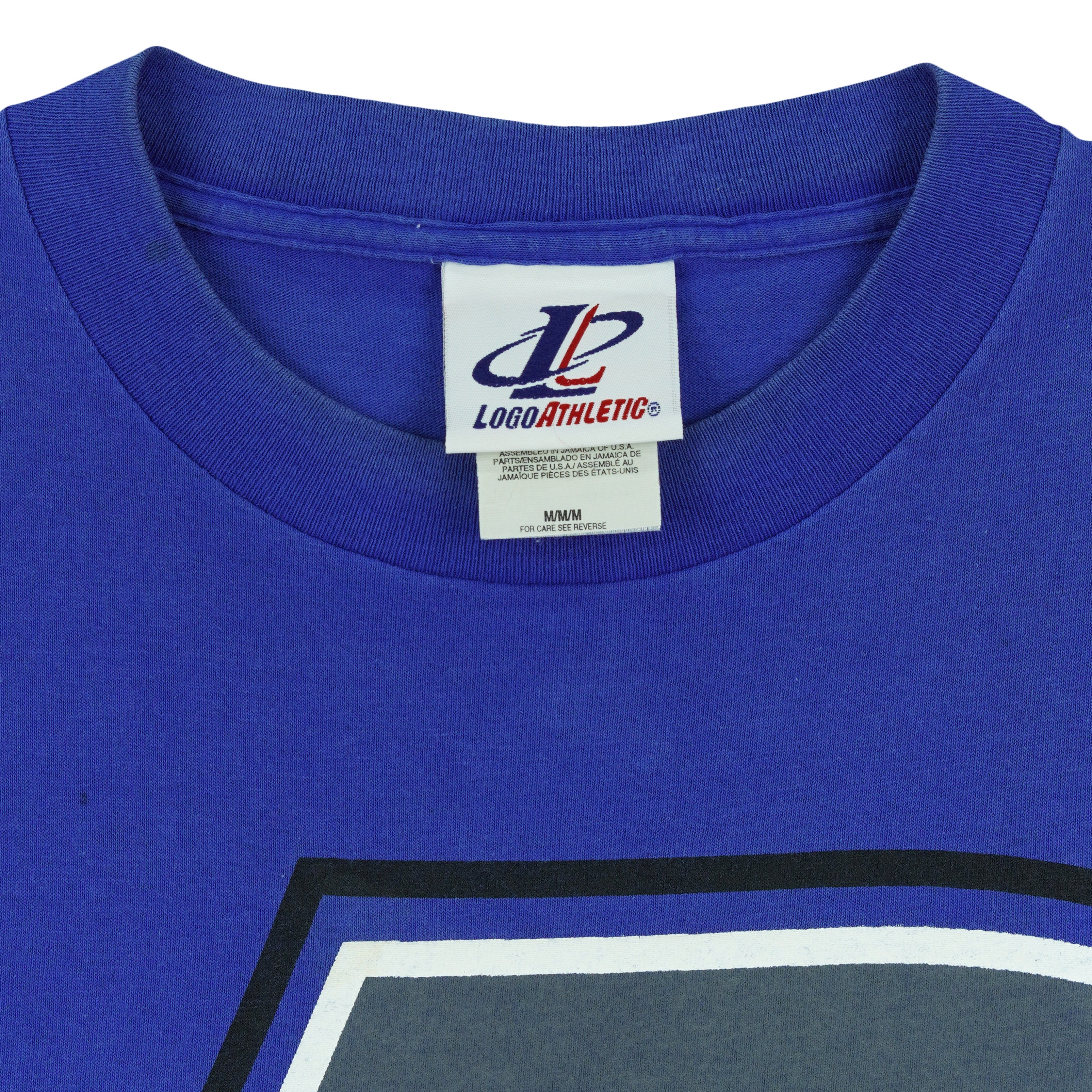 Logo Athletic Medium Jamaica tag on Dodgers T-shirt