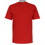 Calgary Flames Nutmeg Mills red T-shirt back view
