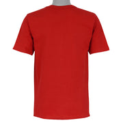 Calgary Flames Nutmeg Mills red T-shirt back view