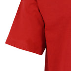 Calgary Flames red T-shirt sleeve marks detail