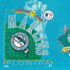 Florida Marlins Around the Horn front graphic and 1992 copyright detail
