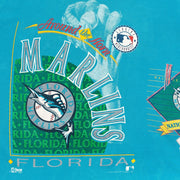 Florida Marlins Around the Horn front graphic and 1992 copyright detail