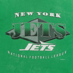 New York Jets 1995 NFLP cracked front graphic detail