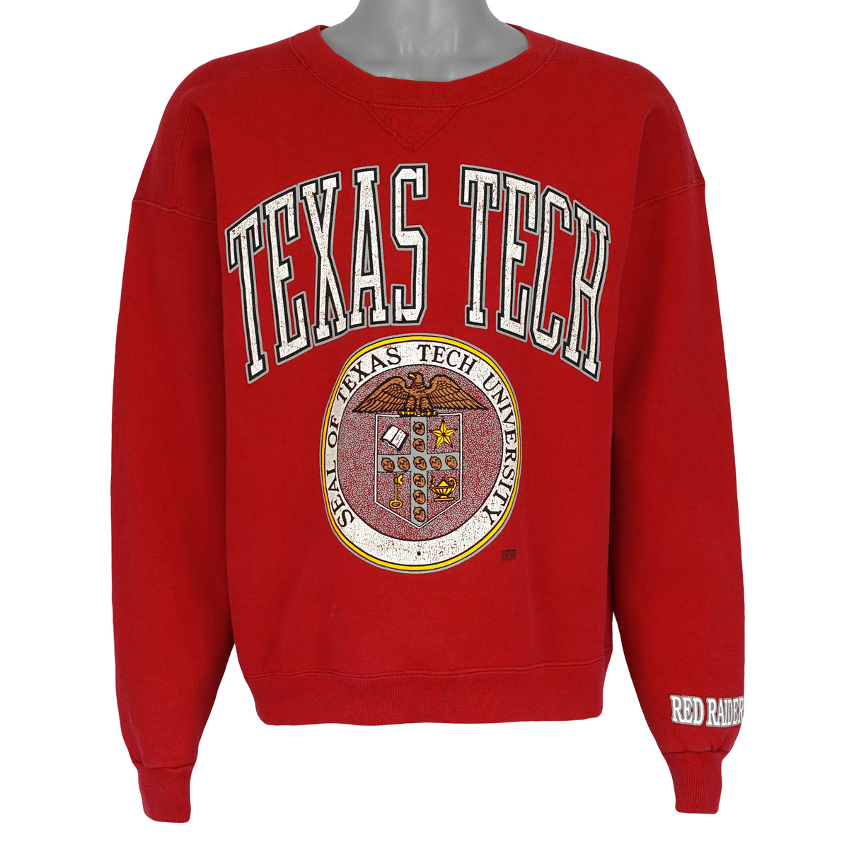 20/20 Sport Texas Tech Red Raiders red sweatshirt front view