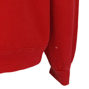 Texas Tech sweatshirt small mark detail