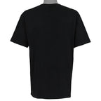 All Sport Events black zebra graphic T-shirt back view