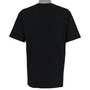 All Sport Events black zebra graphic T-shirt back view