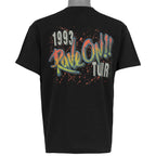 Kentucky Headhunters black Rave On Tour 1993 T-shirt back view