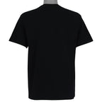 Diamond Dust black Banff Canada wolf graphic T-shirt back view
