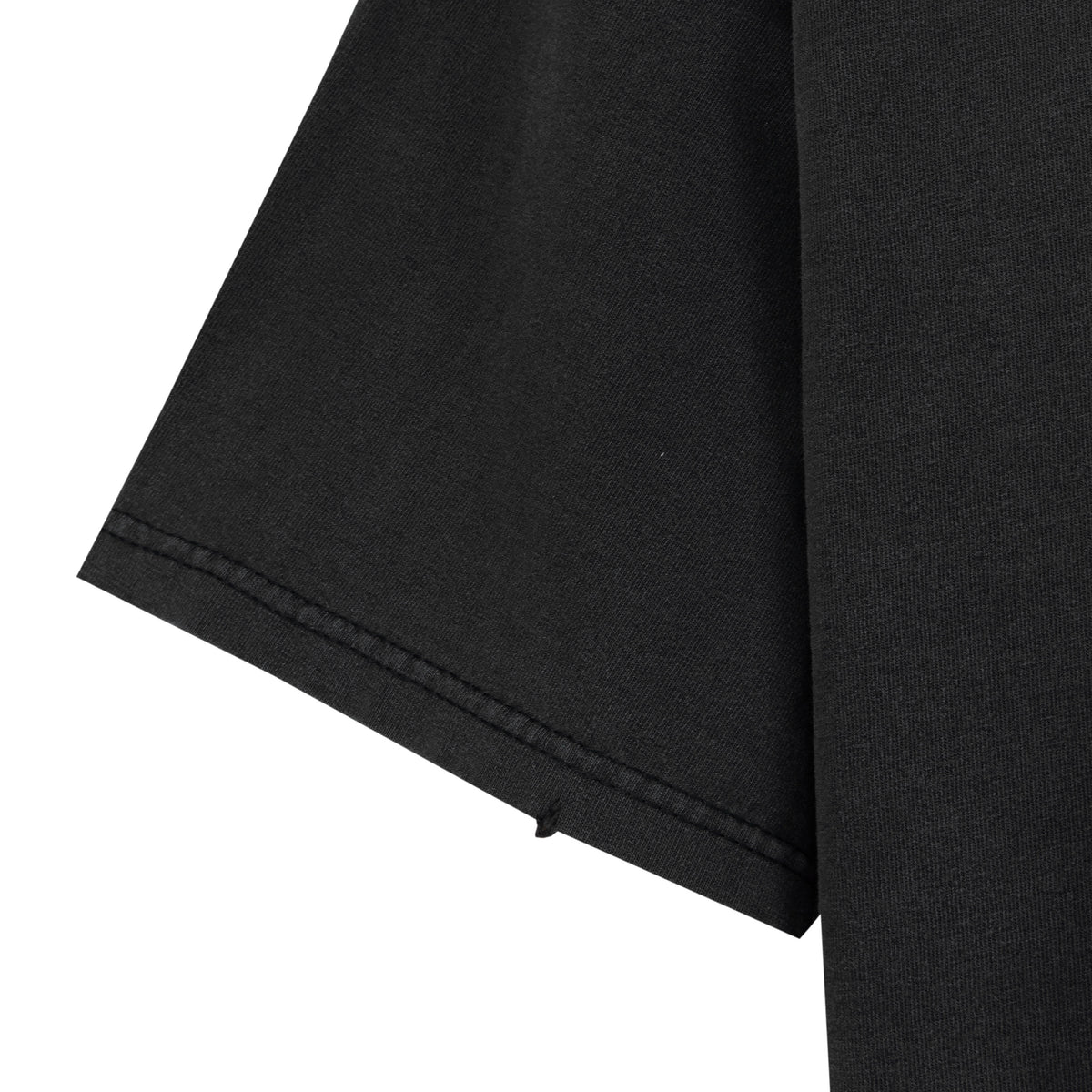 Weird Al Yankovic black Pentiums graphic T-shirt repair detail