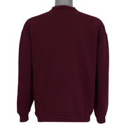 Logo 7 USC Trojans burgundy seal sweatshirt back view