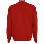 Back of the red Wisconsin Badgers Rose Bowl sweatshirt showing the complete garment