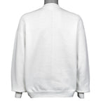 Back of the white Toronto Blue Jays World Series champions sweatshirt showing the complete garment